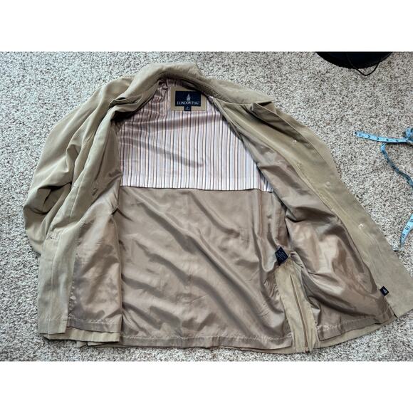 London Fog Lightweight Jacket/Blazer/overcoat size women's LP -  Large Petite - Picture 14 of 16